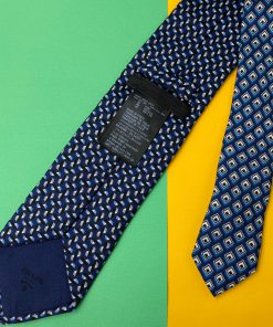 Prada Necktie - Blue - Back