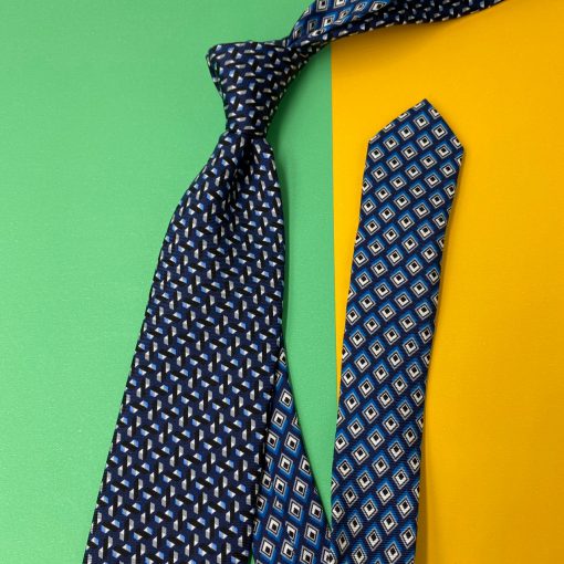 Prada Necktie - Blue - Front