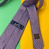 Hermès Necktie - Purple - Back