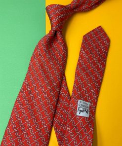 Hermès Necktie - Red - Front